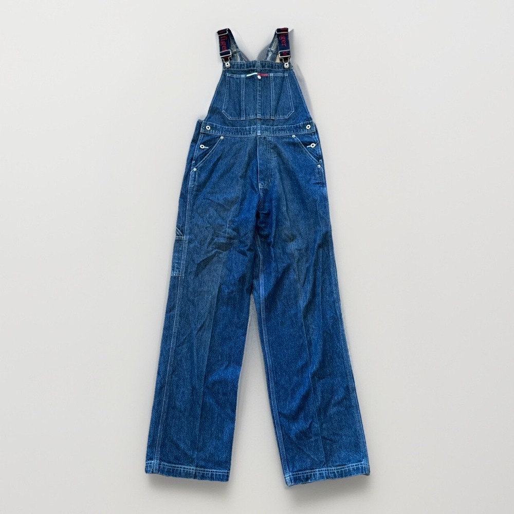 Tommy Hilfiger Men's Blue Denim Overalls